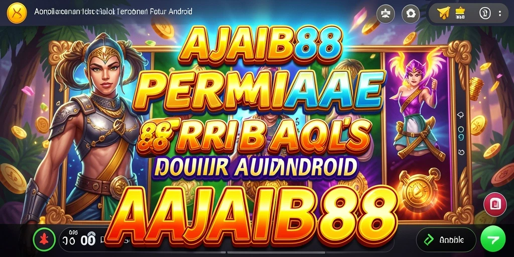 Screenshot utama AJAIB88 menampilkan gameplay Slot yang menarik dan seru.