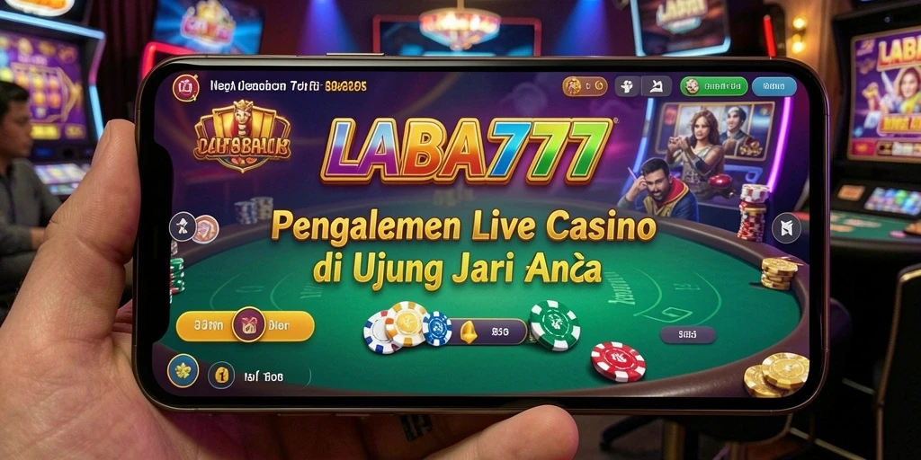 Tampilan permainan Live Casino LABA777 yang mengasyikkan dan interaktif.