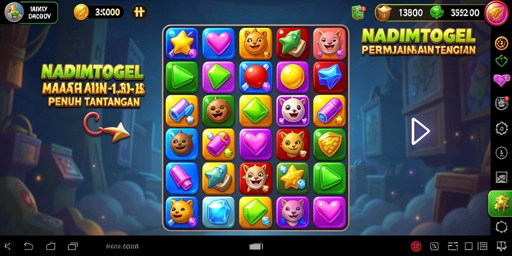 Gameplay seru dan penuh warna di NADIMTOGEL.