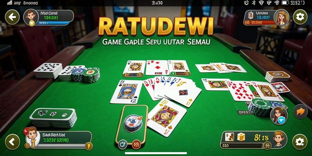 Tampilan gameplay seru dari RATUDEWI yang penuh strategi.