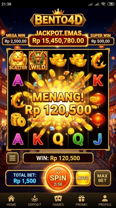 Screenshot aplikasi bento4d saat digunakan di perangkat Android.